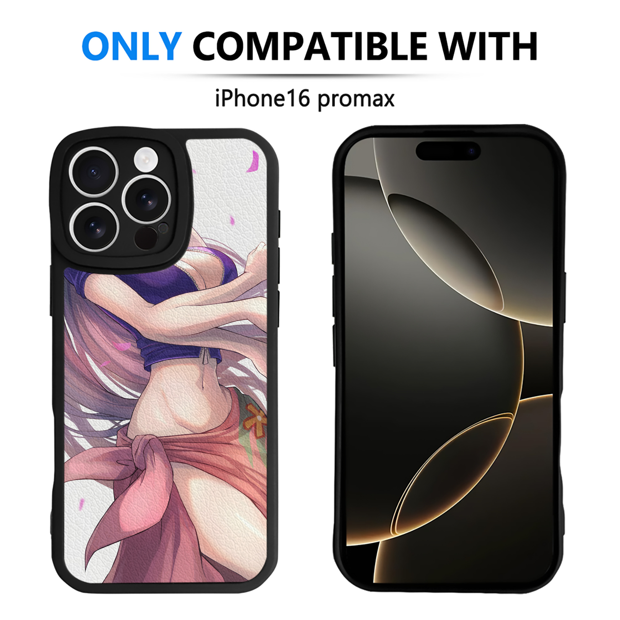 （画像用） ワンピース ONE PIECE 【iPhone 16シリーズ対応】シリコンスマホケース（レザー調） 材質：シリコン